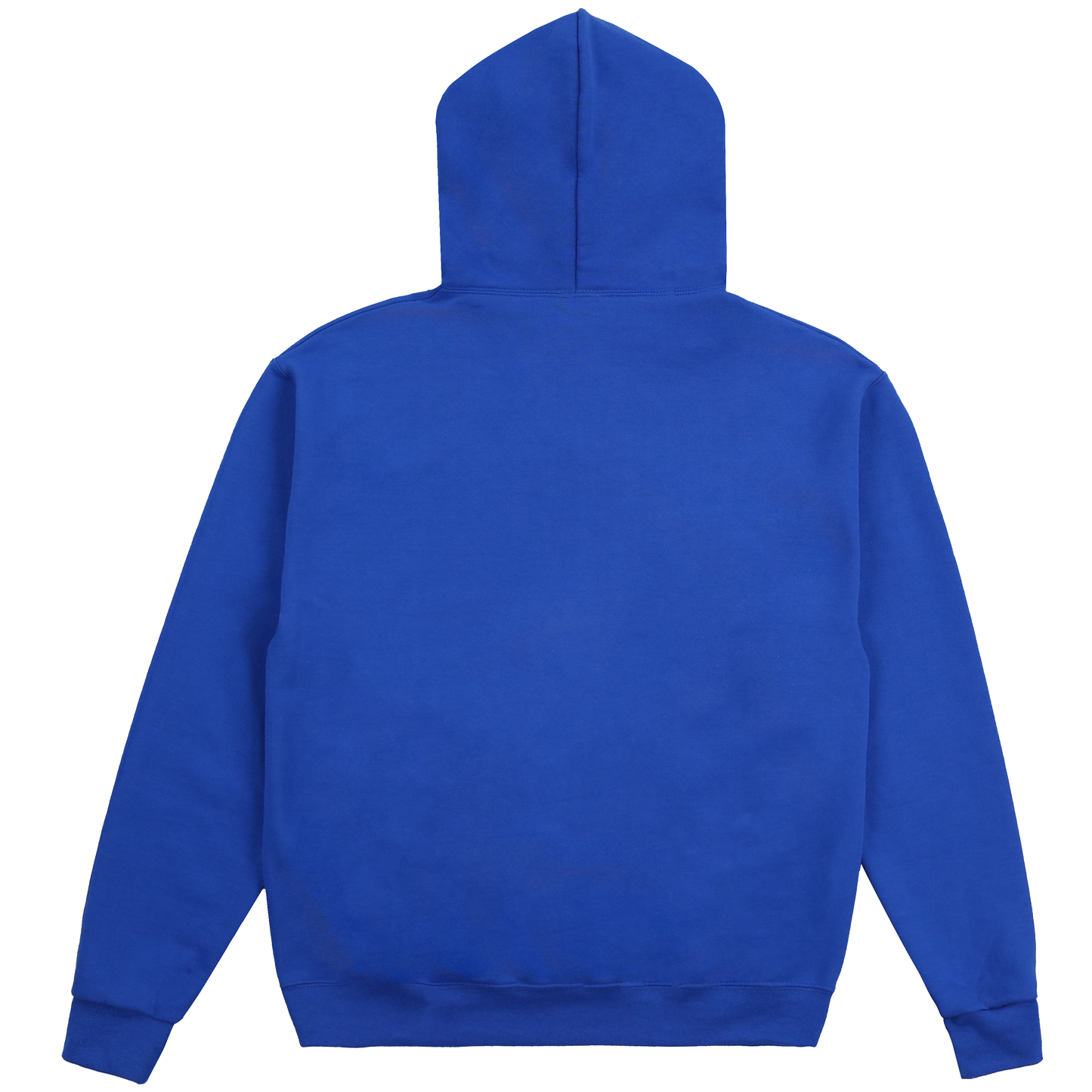 WHO CARES BLUE HOODIE