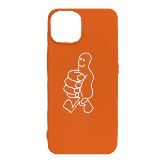 WHO CARES IPHONE CASE ORANGE