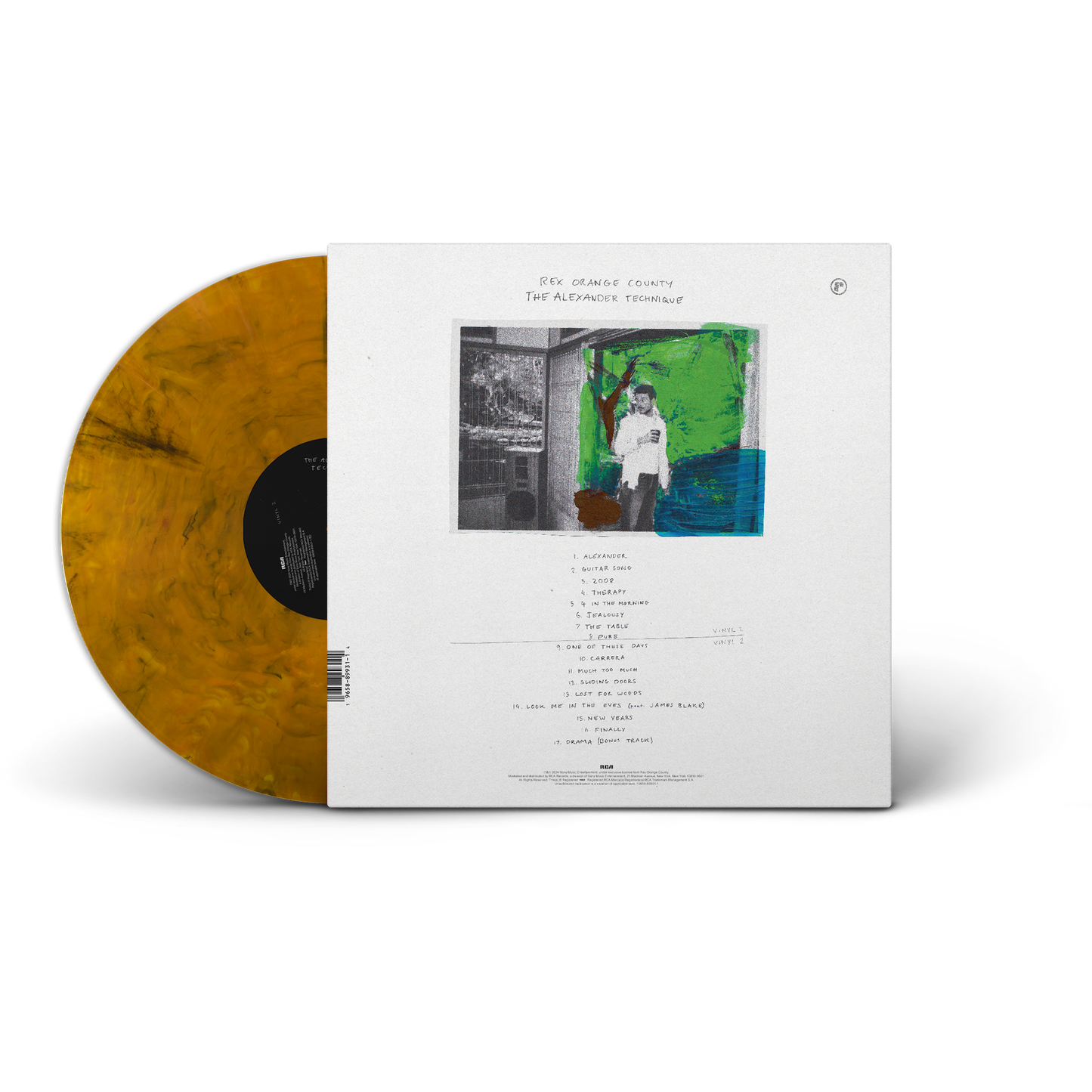 The Alexander Technique Exclusive Tiger's Eye Orange Vinyl