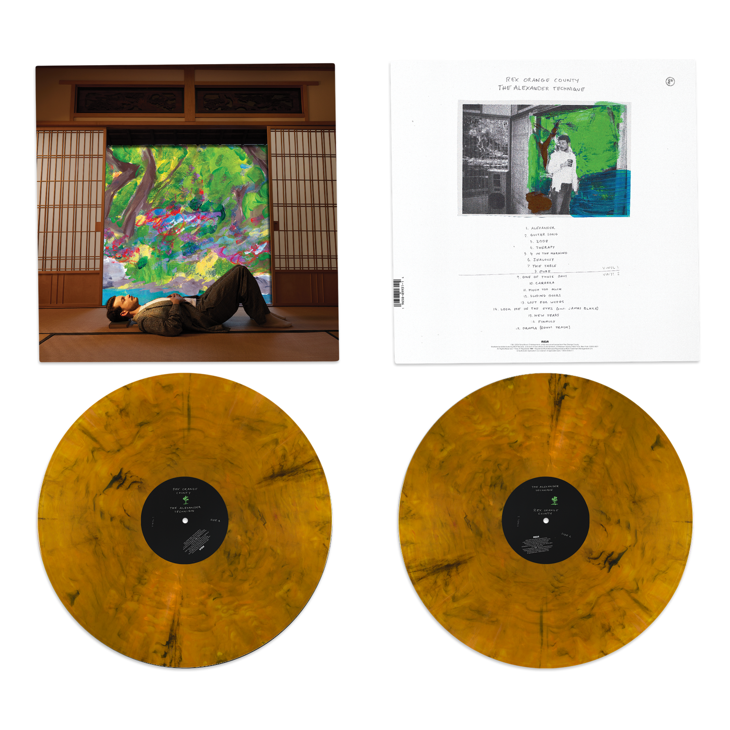 The Alexander Technique Exclusive Tiger's Eye Orange Vinyl