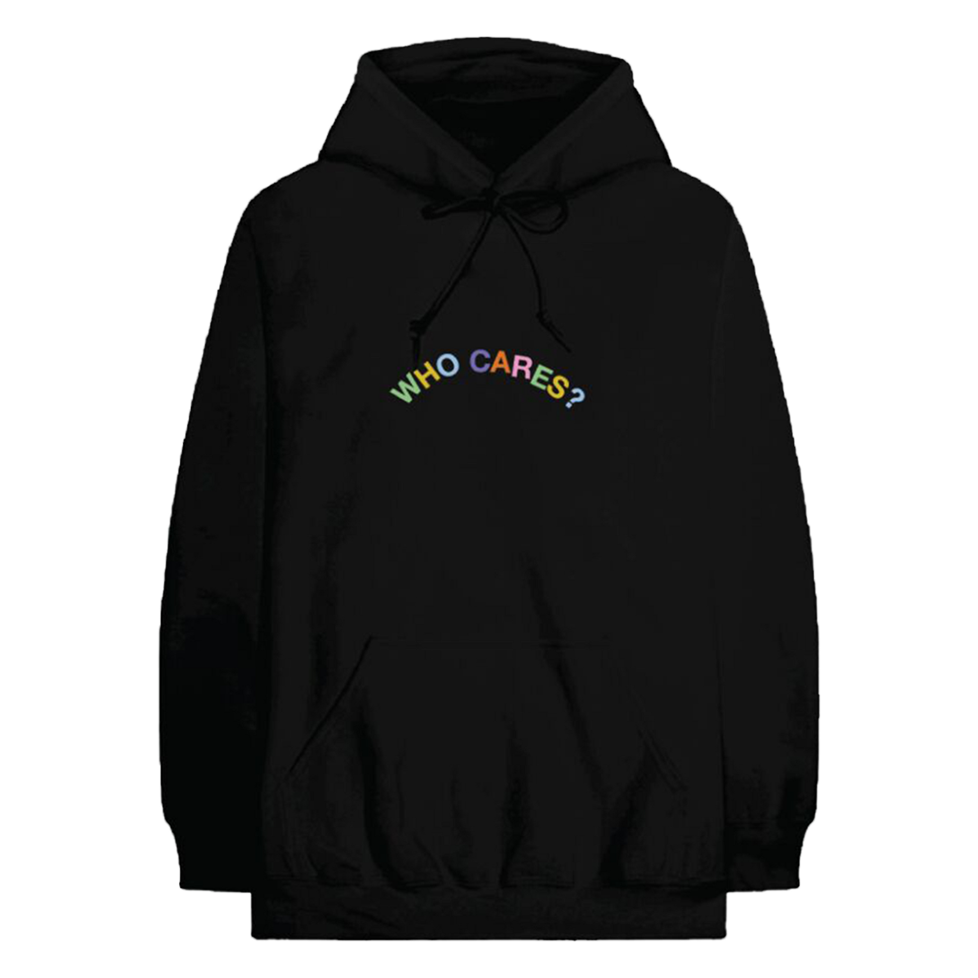 Who Cares Black Tour Hoodie – Rex Orange County Store