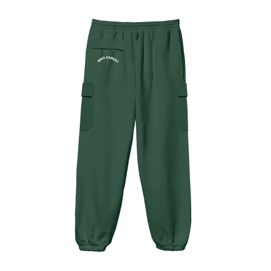 WHO CARES TRACK PANTS PREORDER
